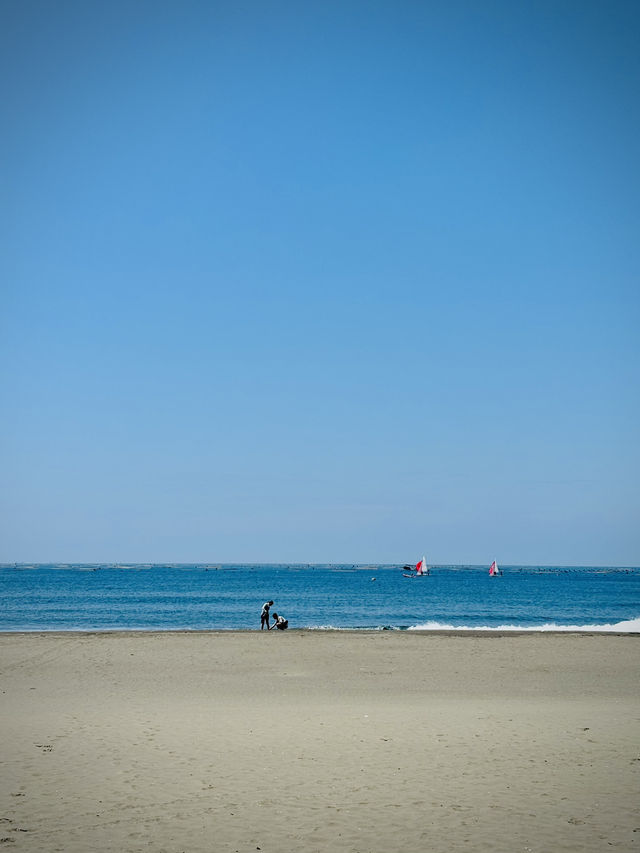 台南 漁光島 🌊 海邊漫步，享受陽光與海風！⛵️