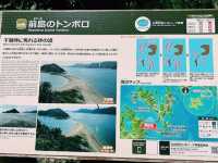 干潮時に現れる神秘の道！トンボロ現象🫶