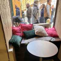 cozy cafe with nice interiors