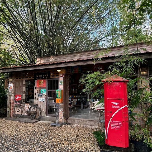 คาเฟ่สไตล์วินเทจ "Long-Dong หลงดง" 🌳🥤