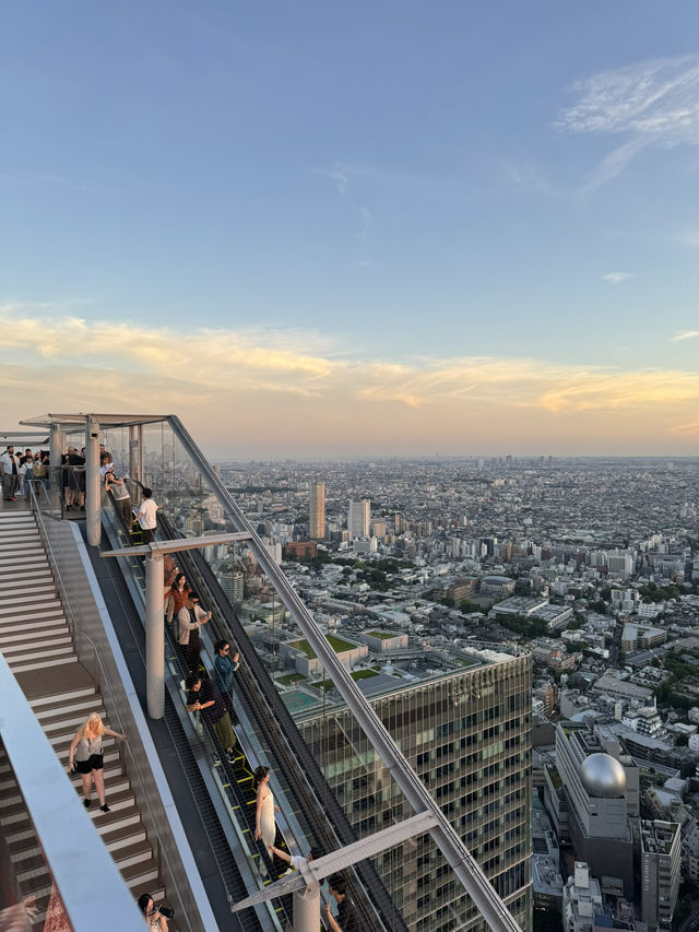 🇯🇵東京必去觀景台shibuya sky✨日落好靚呀💖