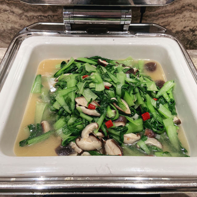 西安美居酒店早餐豐盛多樣！
