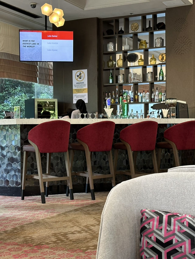 쿠알라룸푸르 여행의 맛있는 마무리, Sphere Lounge