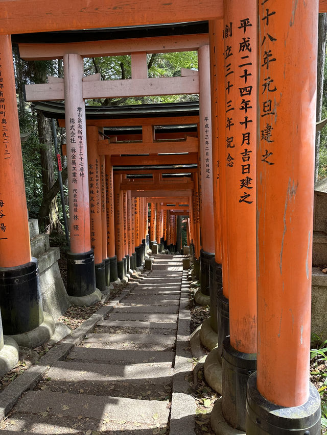 Fushimi Inari Shrine- more than just the torii gates! 