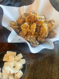 韓国🇰🇷キョチョンチキン🌽トウモロコシ味🍗💛東大門店