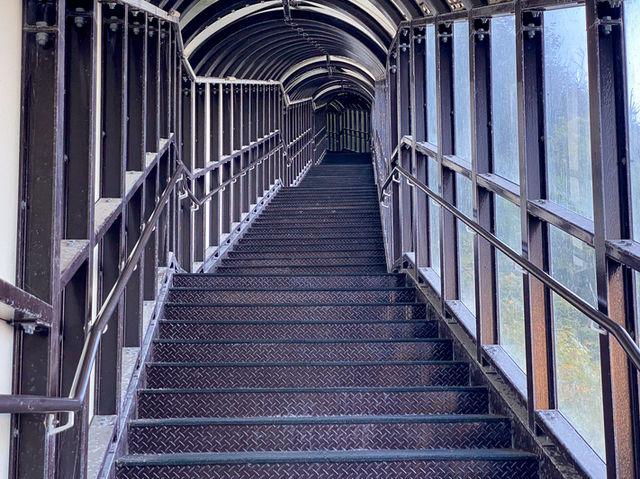 島の青春を感じる坂道！礼文島「学校坂道」📸
