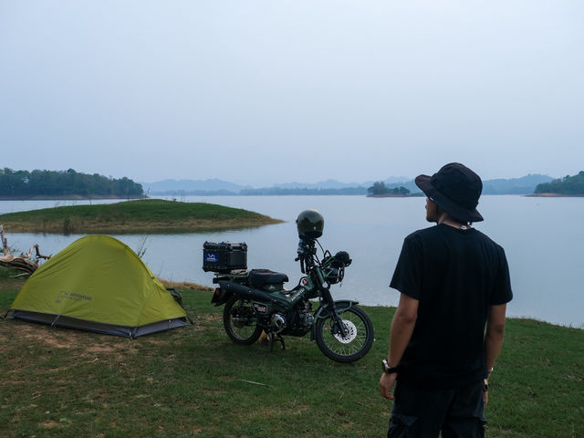 🏕️ กางเต็นท์ “ป้อมปี่”⛰️