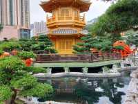 Beautiful views in Nanlian Garden in Hongkong
