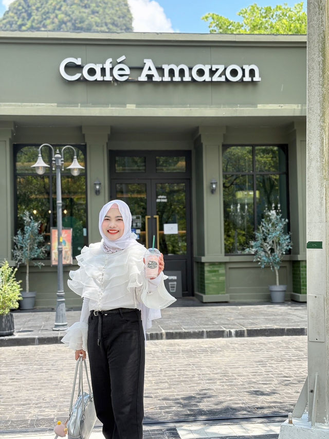 คาเฟ่ อเมซอน - ปั้มกัลปพฤกษ์ พังงา 🍵