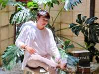 พิกัดหลบฝนใจกลางเมืองแวะดื่มชาสกัดเย็น