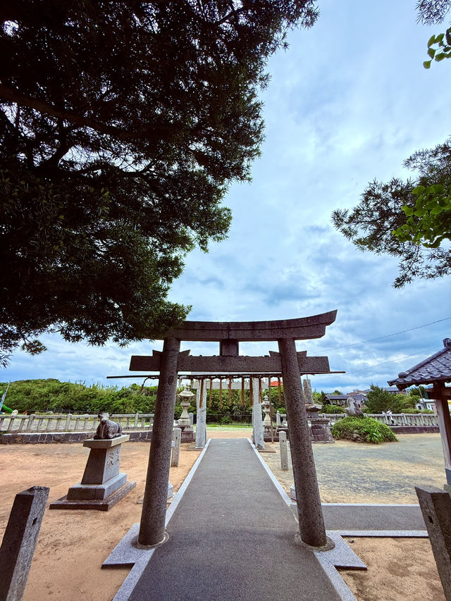 歷史悠久的神社，創作年份神秘