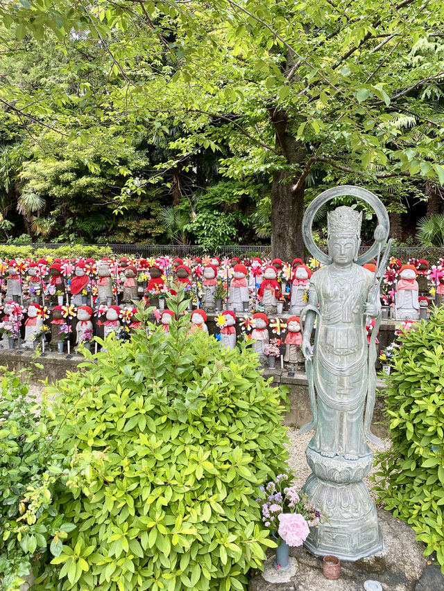 【東京都芝公園🇯🇵 西向観世音と千躰子育地蔵尊】