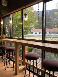 【福岡グルメ】山の上の古民家カフェ☕️窓からの景色を楽しめる✨