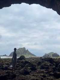 綠島最大的天然海蝕洞！