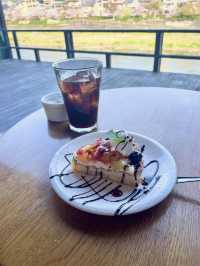 【京都】川沿いにある本格ケーキのカフェ☕️
