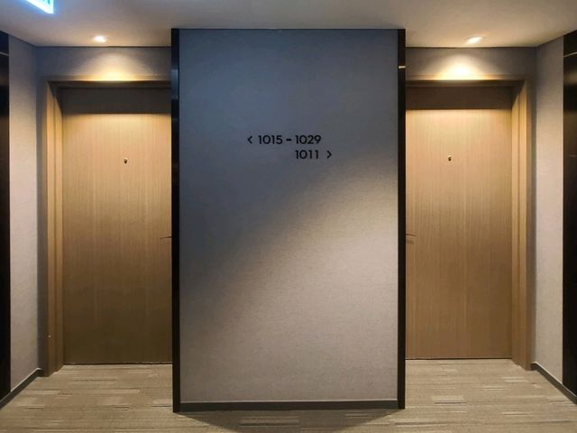 페어필드 바이 메리어트 서울 호캉스 패밀리룸(커넥팅룸) 파크뷰(와이드기찻길뷰)