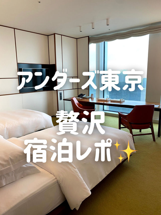 ✨東京タワーを望む贅沢ステイ「アンダーズ東京」宿泊記