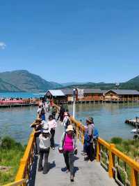 The Rippling Turquoise Waters of Kanas Lake