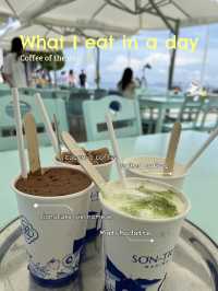 Summer vibe คาเฟ่ดัง Santorini ติดทะเลดานัง🇻🇳