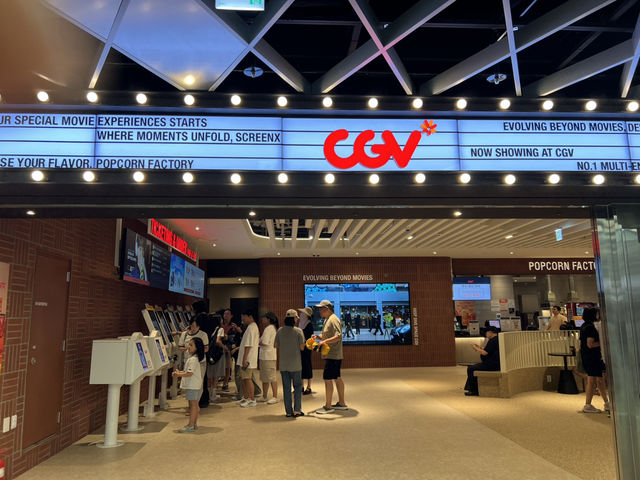 무슨 영화를 볼까요?  CGV