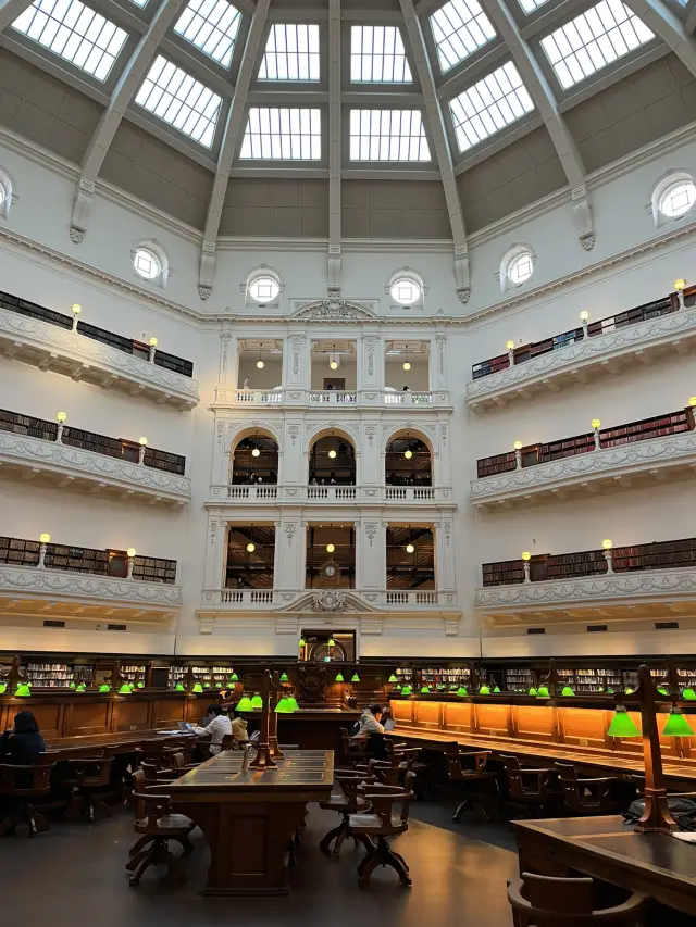 The Charm of the Melbourne Library