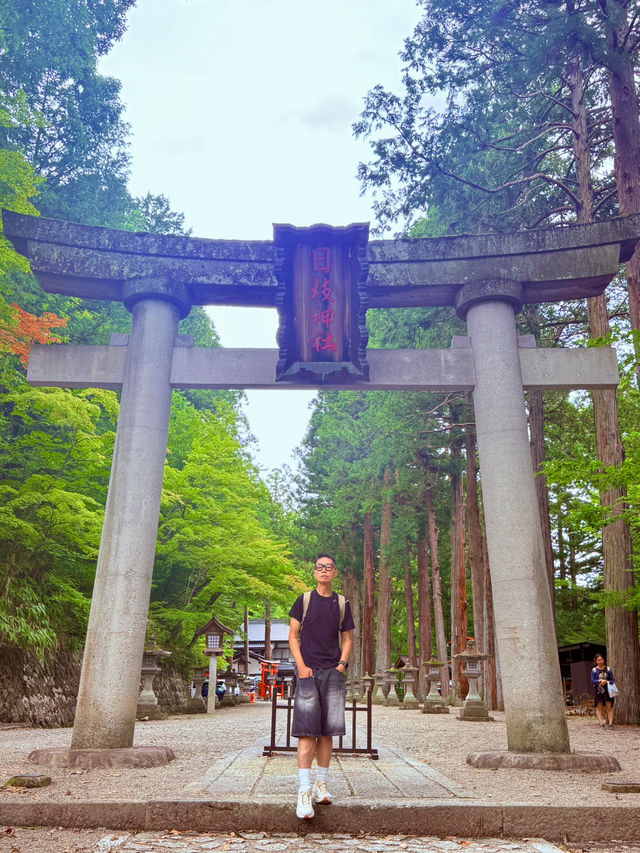 飛驒高山老街近郊的飛驒山王宮-日枝神社 飛驒高山老街近郊的飛驒山王宮-日枝神社