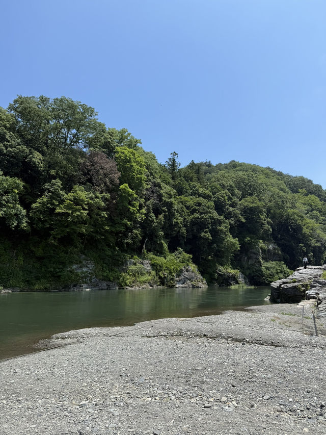 長瀞🏞✨️ 流しそうめん