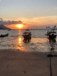 Golden hours Black Beach Langkawi