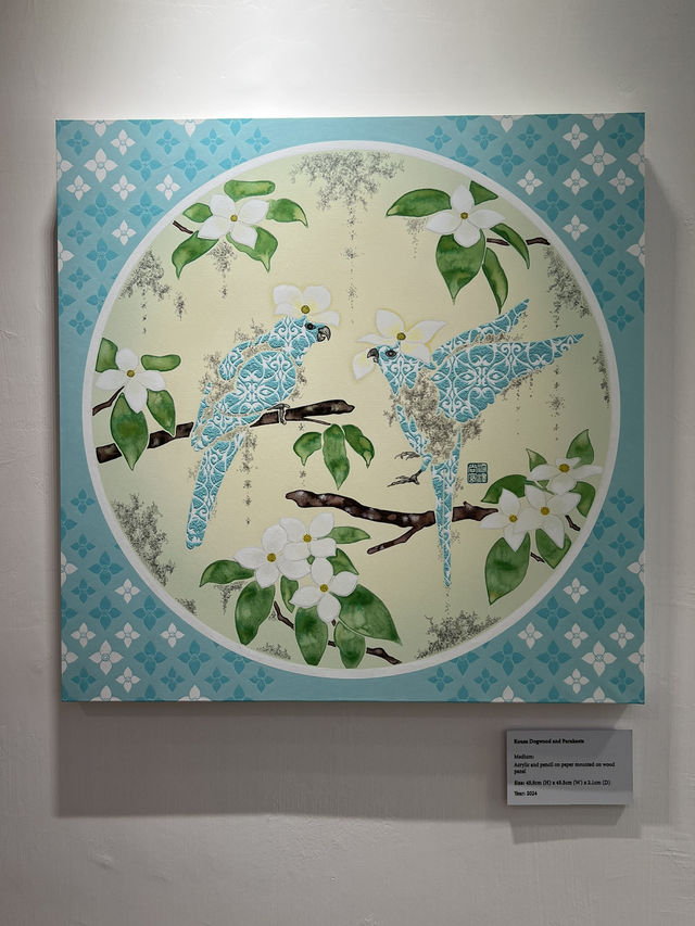 "深沢 尚宏個人作品展《花鳥金語：Golden Whispers》@ 海港城