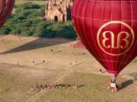 Balloons over Bagan