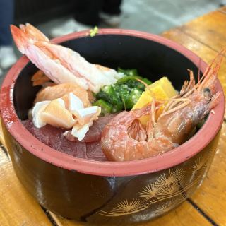 [ชิบะ/มินามิโบโซ🇯🇵] อิ่มอร่อยกับข้าวหน้าอาหารทะเลโฮมเมดและหอยย่าง! 🐚 ตลาดฮามายากิ คิโยปาจิ