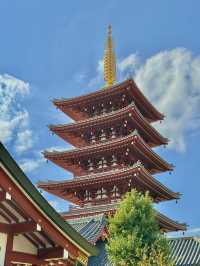 도쿄의 전통미를 가장 잘 느낄 수 있는 곳, 아사쿠사 센소지❤️