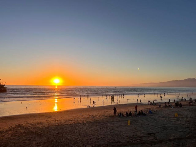 美國洛杉磯 好萊塢星光大道 聖塔摩尼卡海灘