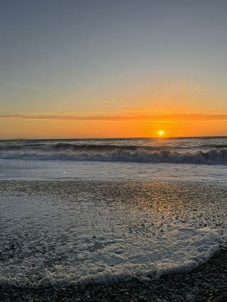 西岸日落 - 哈斯特海灘