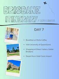 🇦🇺Gold Coast, Brisbane & Beyond: The 7-Day Queensland Explorer