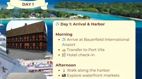  旅程：瓦努阿圖 – 维拉港逃逸之旅（3天） — traveler post in 謝法省