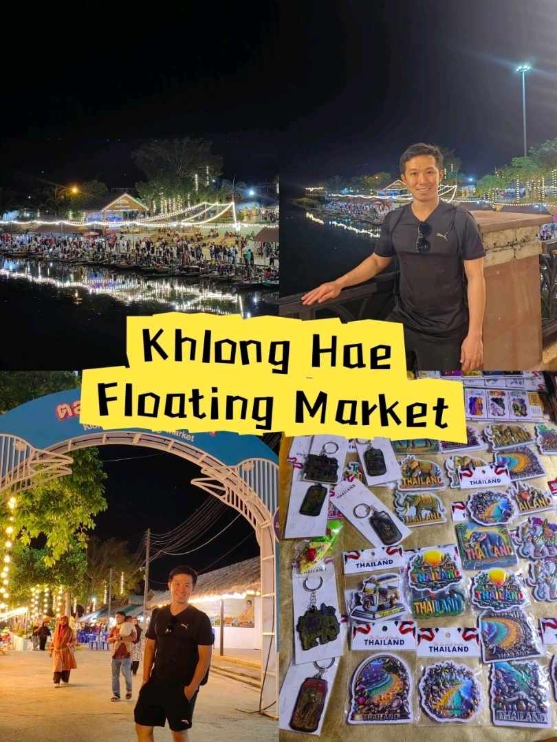 Hat Yai Nights: Khlong Hae Floating Market’s Lit Vibes ✨🌙