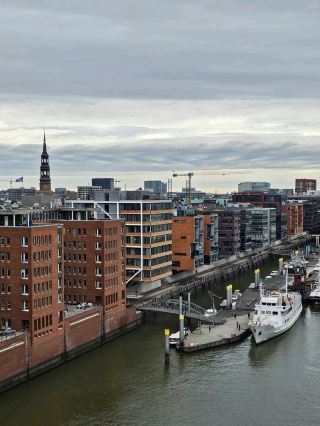 Hamburg's Landmark: The Elbphilharmonie Plaza View.