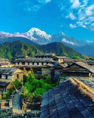🏔️ Where Mountain Life Meets Timeless Beauty🇳🇵