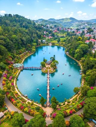 Ward's Lake: A Tranquil Horseshoe Escape in the Heart of Shillong