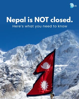❤️ Nepal Is Hurting, But It Is Not Closed 🇳🇵