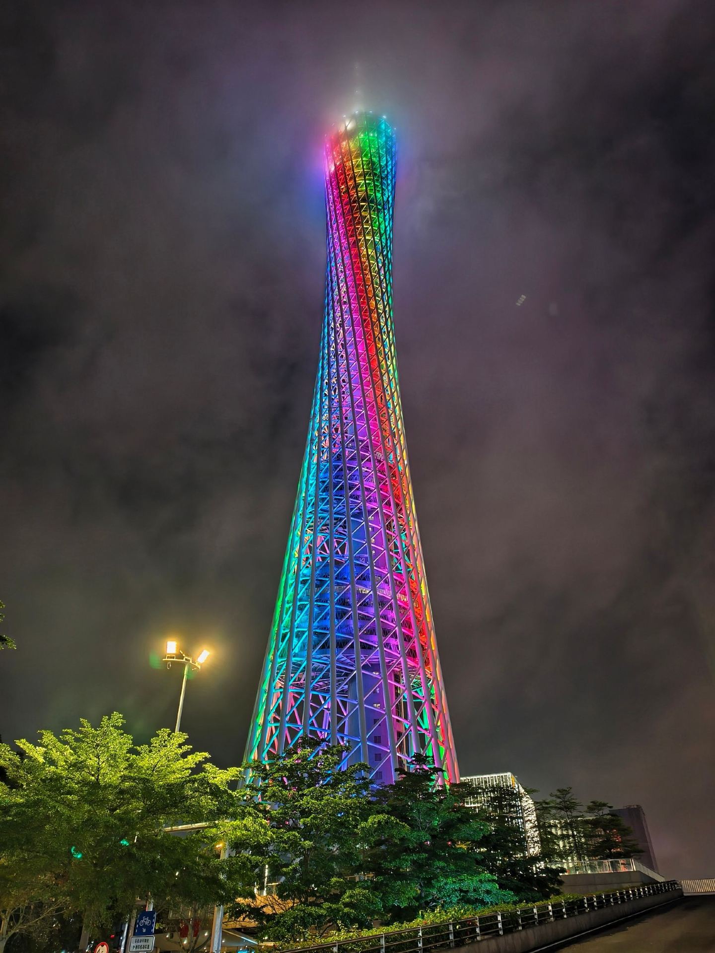 CANTON TOWER IN GUANGZHOU