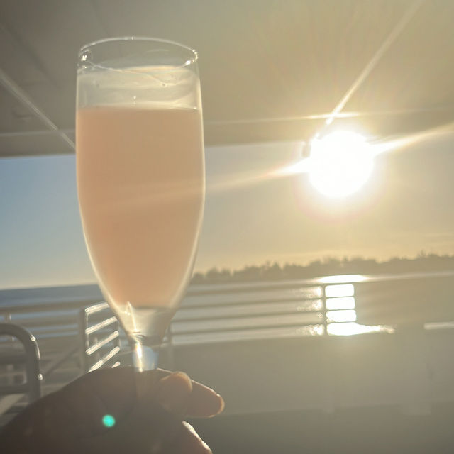 Sunset cruise was very beautiful and relaxing. Nothing but good vibes 