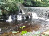 The superb Calder Mill Waterfall 🇬🇧