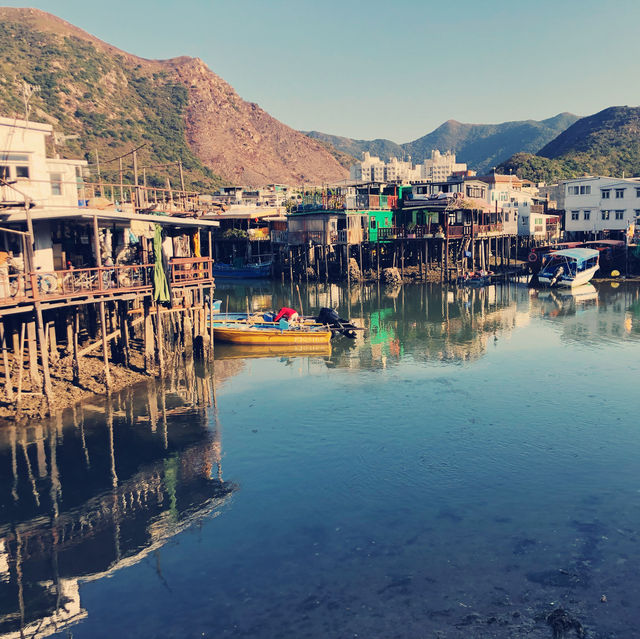 【大澳漁村】水上棚屋，虎山美景，日落打卡必去的香港大澳文物酒店！