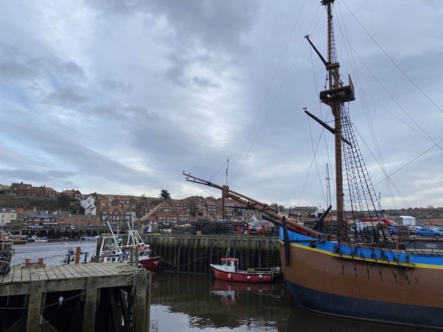 Whitby Harbour:Maritime Elegance on Yorkshire