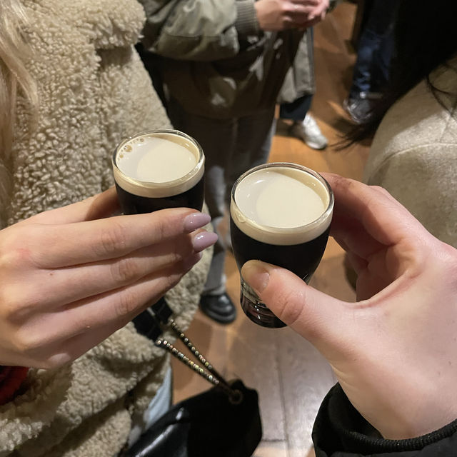 Visiting the Guinness factory in Dublin City 