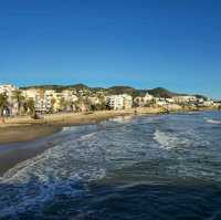유럽여행 스페인 바르셀로나 시체스 San Sebastian beach