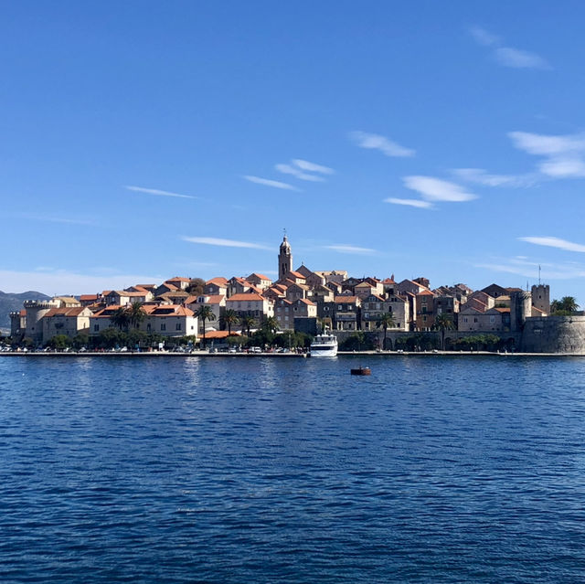 Playing it cool in Korčula!