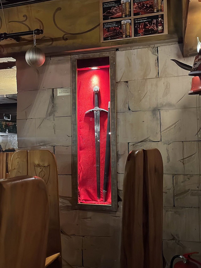 Medieval restaurant in Bucharest 
